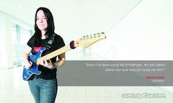 Gruv Gear Features French Guitarist and Artist Endorser Anouck Andre