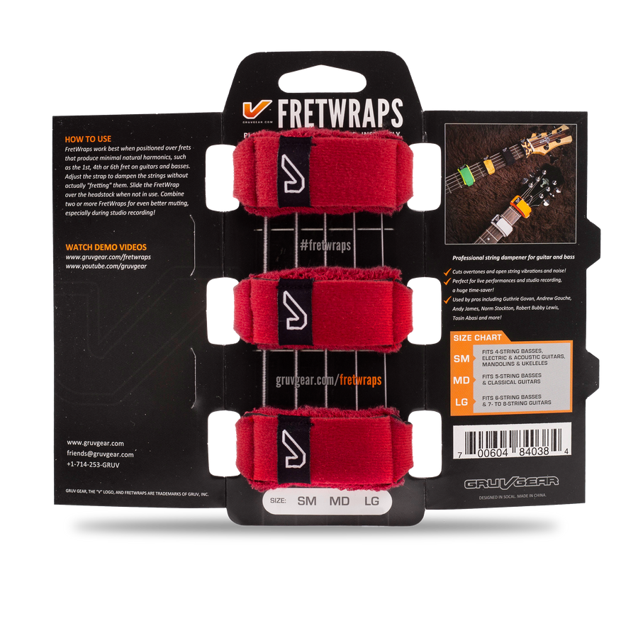 FretWraps String Muters (3-Pack)