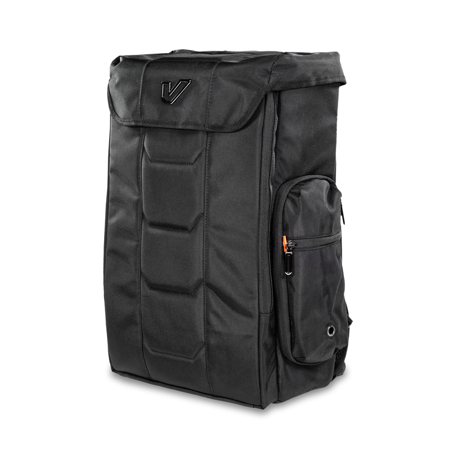 Gruv Gear Stadium Bag Tech Backpack, Black/Orange