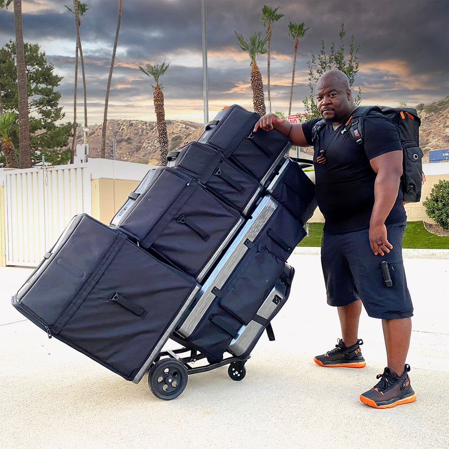 Sacoche velo porte bagages sporfabric s15 courroie noire (pr) -  330x310x110mm