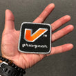 Load image into Gallery viewer, &quot;V&quot; Logo Automobilia Patches (2-Pack)
